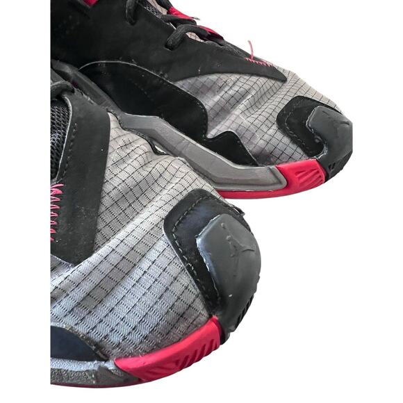 10.5 Nike Men\'s Jordan One Take 4 Black Red Low Basketball Shoes DO7193-061
